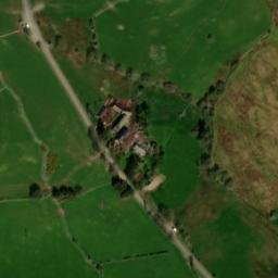 Satellite imagery of Dolbenmaen Castle, GB