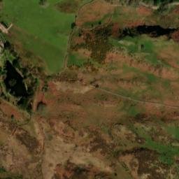 Satellite imagery of Dolbenmaen Castle, GB