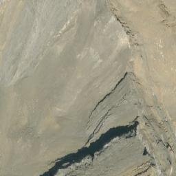 Satellite imagery of Mount Mowat, CA