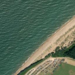 Satellite imagery of Hunstanton Point, GB