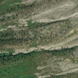 Satellite imagery of Caledonia Mountain, CA