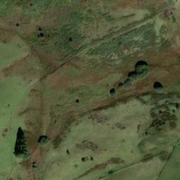 Satellite imagery of cairn, GB