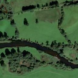 Satellite imagery of Crogen Motte, GB