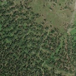 Satellite imagery of Roundtop Mountain, CA