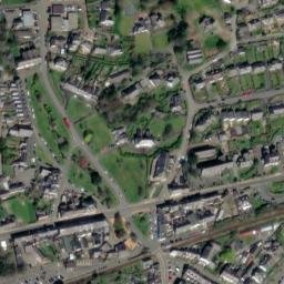 Satellite imagery of Criccieth Castle, GB