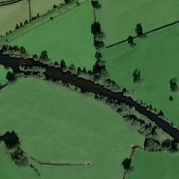 Satellite imagery of Crogen Motte, GB