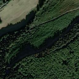 Satellite imagery of Crogen Motte, GB