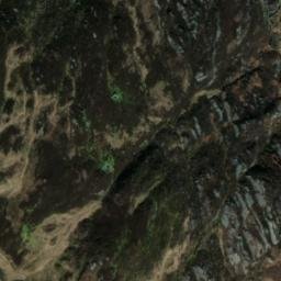 Satellite imagery of cairn, GB