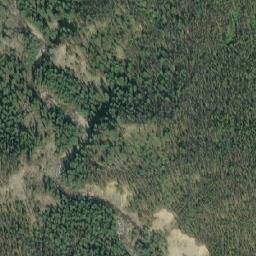 Satellite imagery of Yellowhead Pass, CA