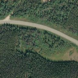 Satellite imagery of Yellowhead Pass, CA