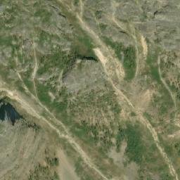 Satellite imagery of Lucerne Peak, CA