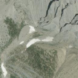 Satellite imagery of Deception Mountain, CA