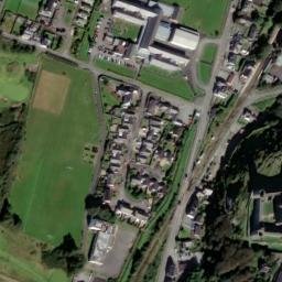 Satellite imagery of Harlech Castle, GB