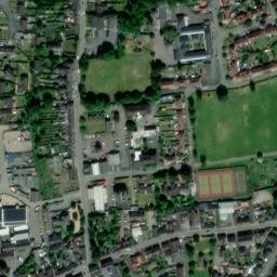Satellite imagery of Wem Castle, GB