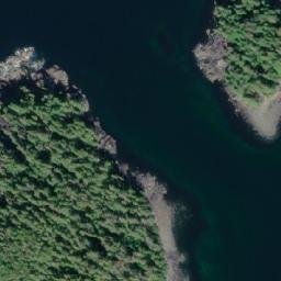 Satellite imagery of Oswald Point, CA