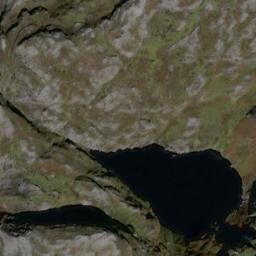 Satellite imagery of cairn, GB
