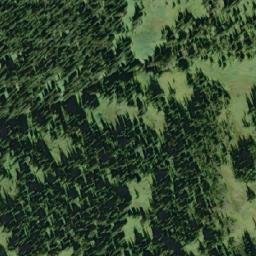 Satellite imagery of French Snowshoe Peak, CA