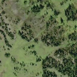 Satellite imagery of French Snowshoe Peak, CA