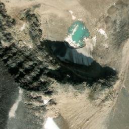 Satellite imagery of Excelsior Mountain, CA