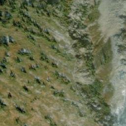 Satellite imagery of Mount Mitchell, CA