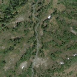 Satellite imagery of Mount Bernhardt, CA