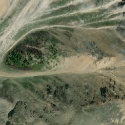 Satellite imagery of Mount Tekarra, CA