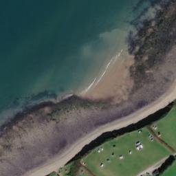 Satellite imagery of Mochras Point, GB