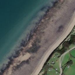 Satellite imagery of Mochras Point, GB