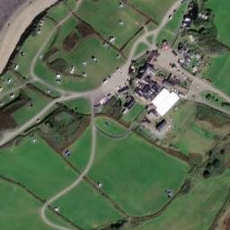 Satellite imagery of Mochras Point, GB
