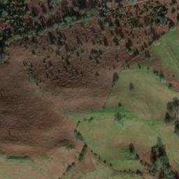 Satellite imagery of Tomen y Maerdy Motte, GB