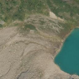 Satellite imagery of Waddington Peak, CA