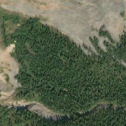 Satellite imagery of Mount Clairvaux, CA