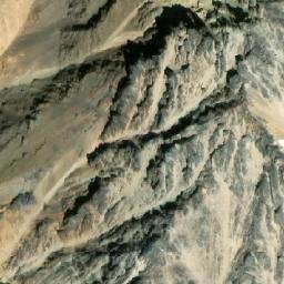 Satellite imagery of Fortalice Mountain, CA