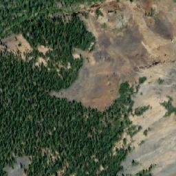 Satellite imagery of Cindercone Peak, CA