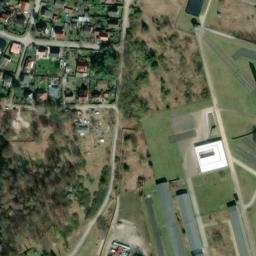 Satellite imagery of Sachsenhausen concentration camp, DE