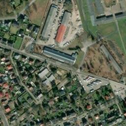 Satellite imagery of Sachsenhausen concentration camp, DE