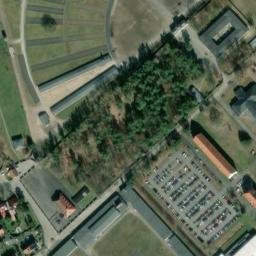 Satellite imagery of Sachsenhausen concentration camp, DE
