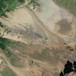 Satellite imagery of Cindercone Peak, CA