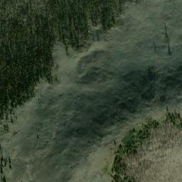 Satellite imagery of Baldface Mountain, CA