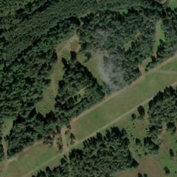 Satellite imagery of Bergen-Belsen concentration camp, DE
