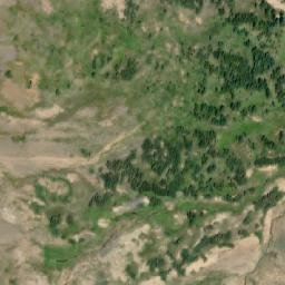 Satellite imagery of Campanula Peak, CA