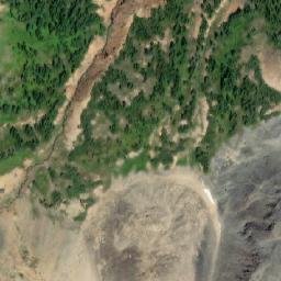 Satellite imagery of Campanula Peak, CA