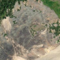 Satellite imagery of Calliope Mountain, CA