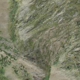 Satellite imagery of Three Ladies Mountain, CA