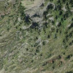 Satellite imagery of Three Ladies Mountain, CA
