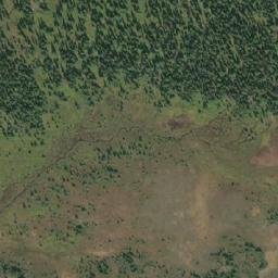 Satellite imagery of Tonquin Pass, CA