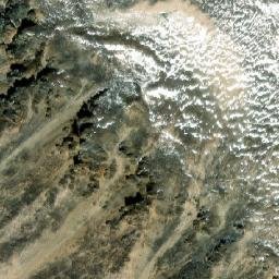 Satellite imagery of Aquila Mountain, CA