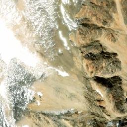 Satellite imagery of Aquila Mountain, CA