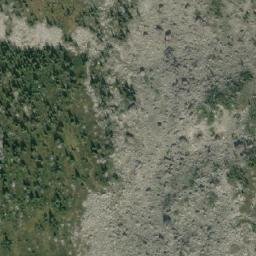 Satellite imagery of Bastion Peak, CA