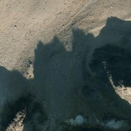 Satellite imagery of Bastion Peak, CA